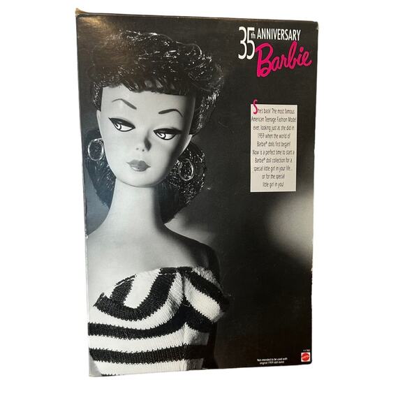 Vintage 1993 35th Anniversary Swimsuit Barbie-1959 Special Edition Reproduction - Picture 6 of 12